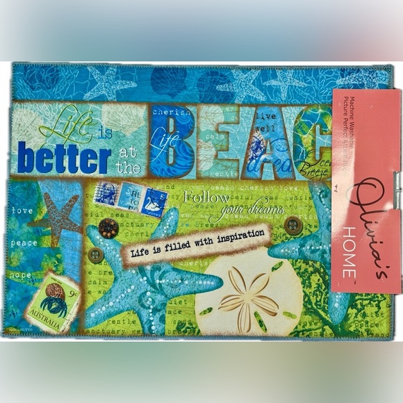 Better At The Beach Olivia’s Rug 22” x 32” - Picture 1 of 1